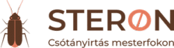 Steron – Csótányirtás mesterfokon Logo