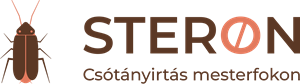 Steron – Csótányirtás mesterfokon Logo