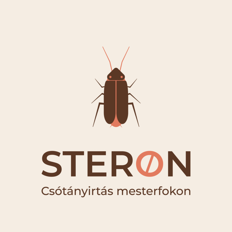 Steron - Csótányirtás mesterfokon logoja
